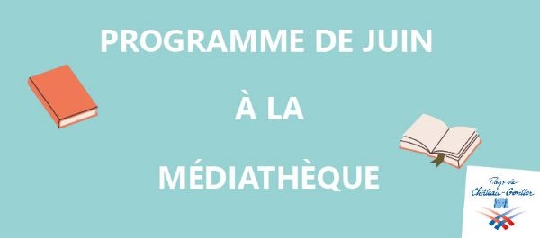 Programme juin médiathèque