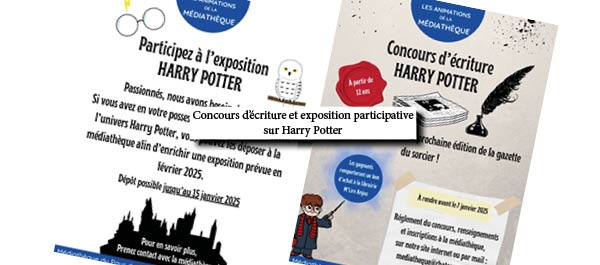 Concours et expostion participative Harry Potter